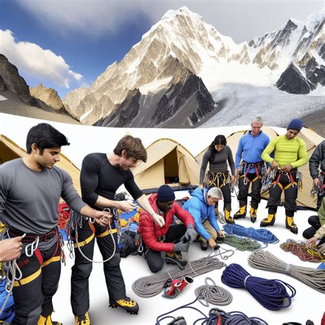 A GUIDE TO MOUNTAINEERING TERMINOLOGY .